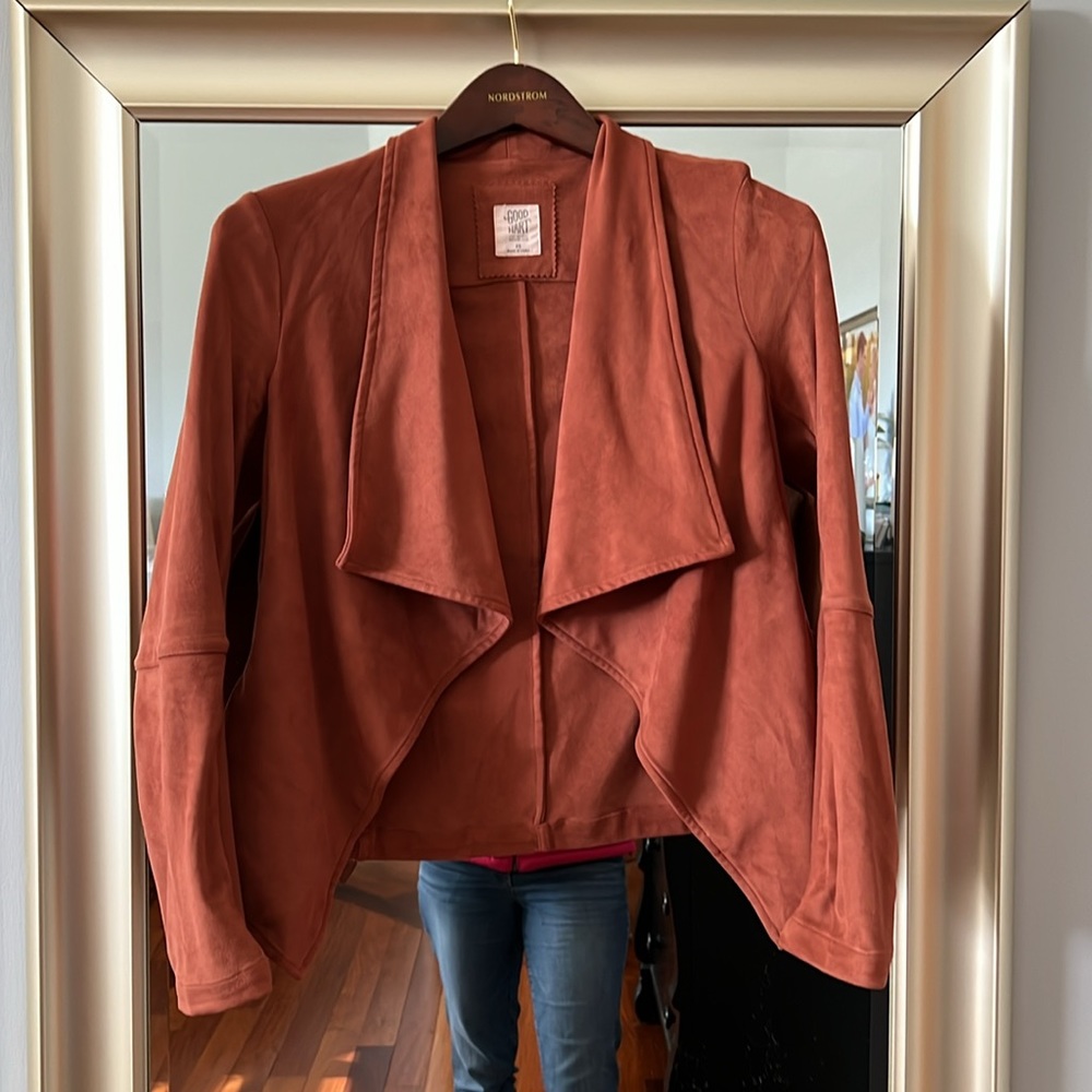 Good Hart by Matilda Jane Cordell Suede Jacket, Size XS